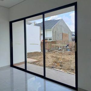 Pintu geser aluminium bali